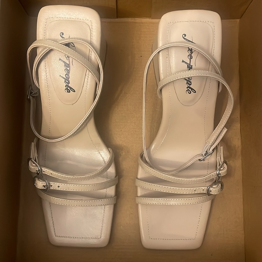 Free People Niki Strappy Heel New In Box Sz 39.5 - Picture 6 of 10